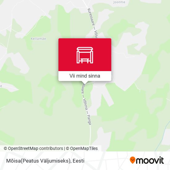 Mõisa(Peatus Väljumiseks) kaart