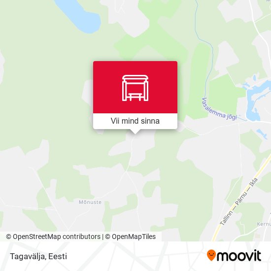 Tagavälja kaart