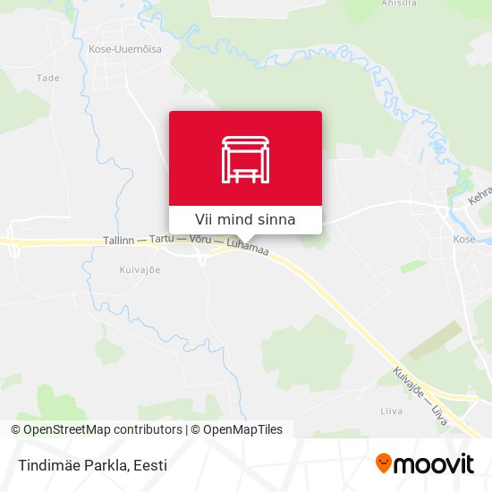 Tindimäe Parkla kaart