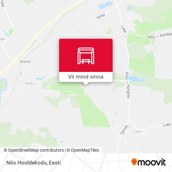 Nõo Hooldekodu kaart