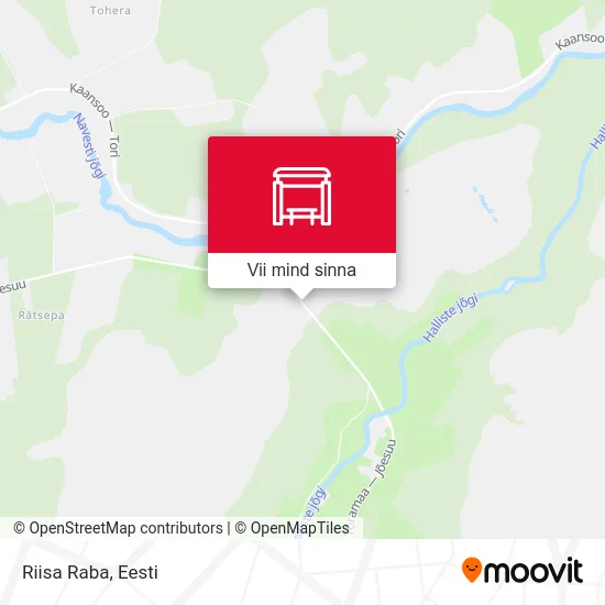 Riisa Raba kaart