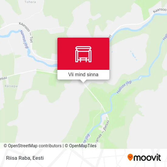 Riisa Raba kaart