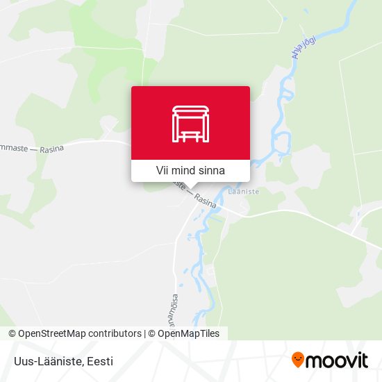Uus-Lääniste kaart