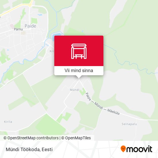 Mündi Töökoda kaart
