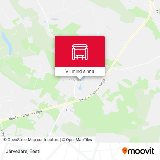 Järveääre kaart