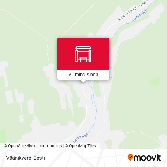 Väänikvere kaart