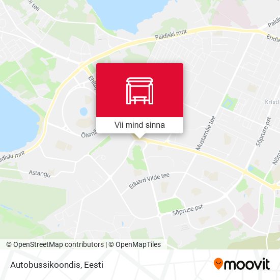 Autobussikoondis kaart