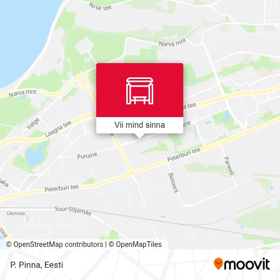P. Pinna kaart