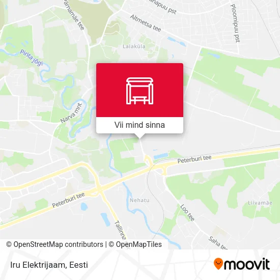 Iru Elektrijaam kaart