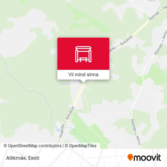 Allikmäe kaart