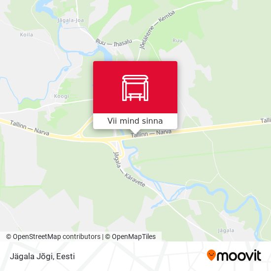 Jägala Jõgi kaart