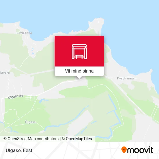 Ülgase kaart