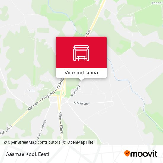 Ääsmäe Kool kaart