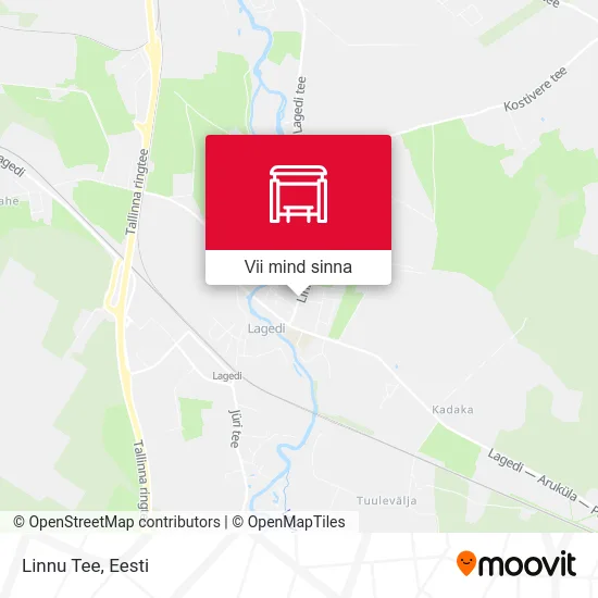 Linnu Tee kaart