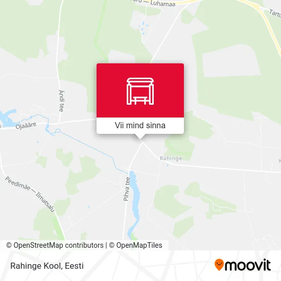 Rahinge Kool kaart