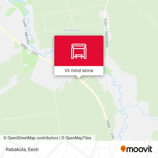 Rabaküla kaart