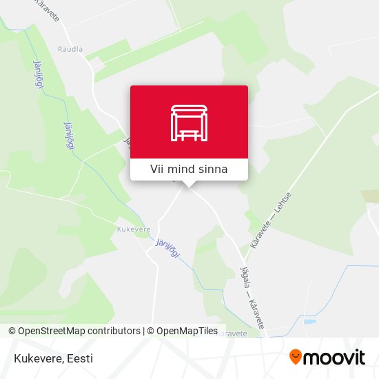 Kukevere kaart