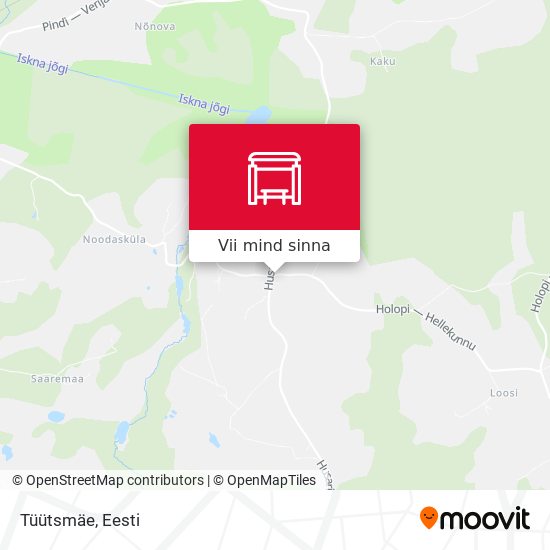 Tüütsmäe kaart
