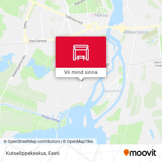 Kutseõppekeskus kaart