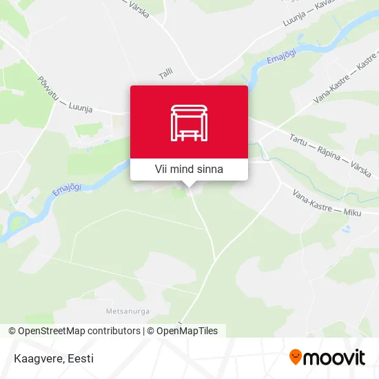 Kaagvere kaart
