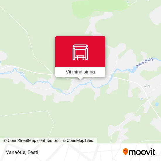 Vanaõue kaart