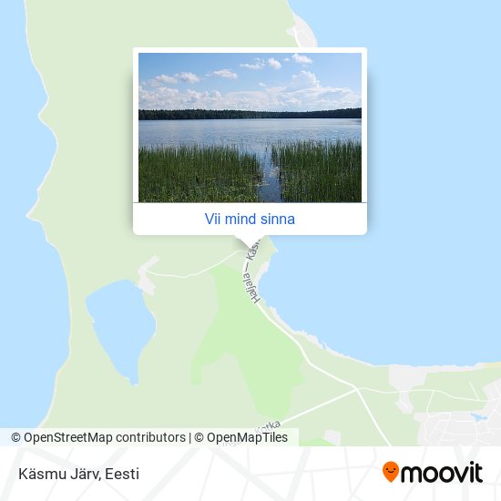 Käsmu Järv kaart