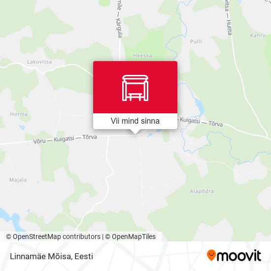 Linnamäe Mõisa kaart