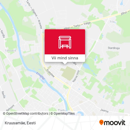 Kruusamäe kaart