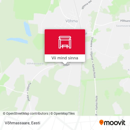 Võhmassaare kaart