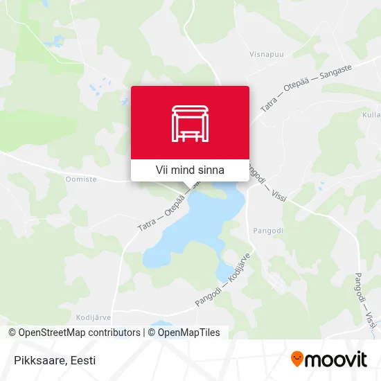 Pikksaare kaart