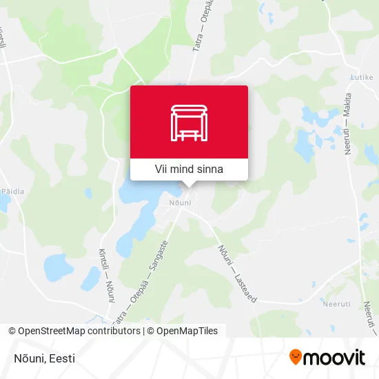 Nõuni kaart