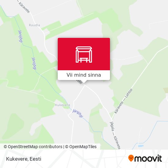 Kukevere kaart