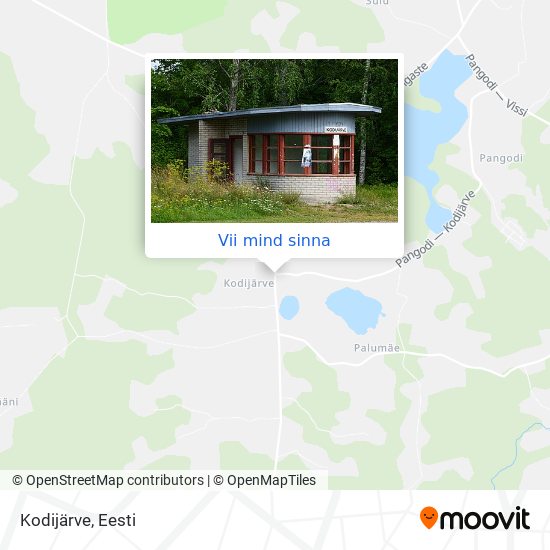 Kodijärve kaart