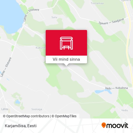 Karjamõisa kaart