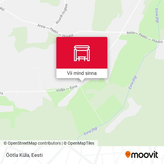 Öötla Küla kaart