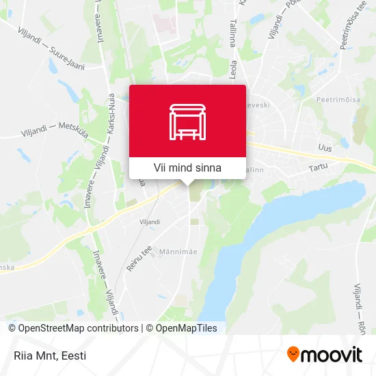 Riia Mnt kaart