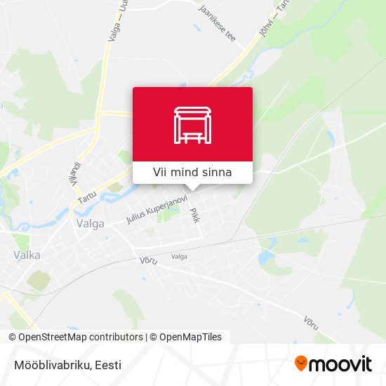 Mööblivabriku kaart