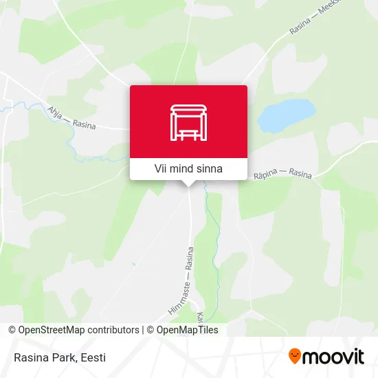 Rasina Park kaart