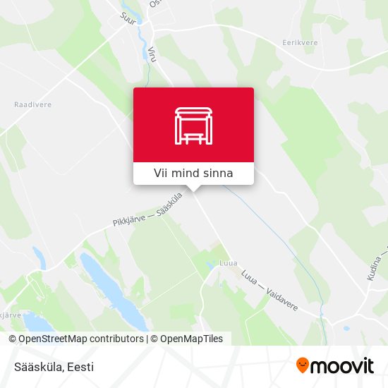 Sääsküla kaart