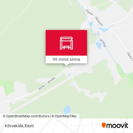 Kõrveküla kaart