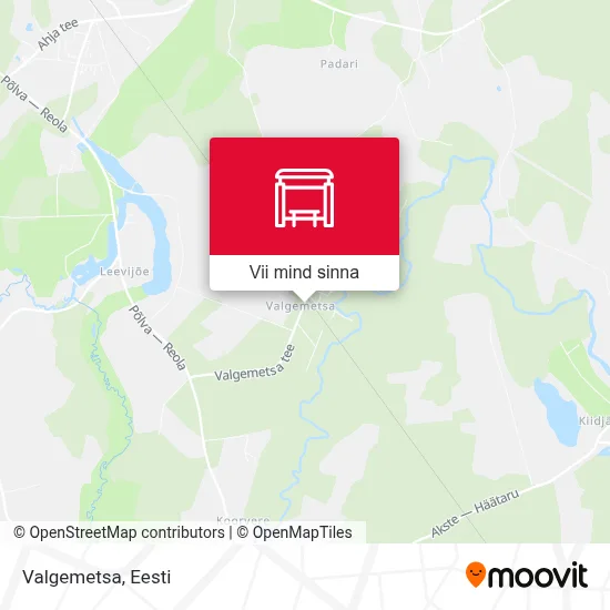 Valgemetsa kaart