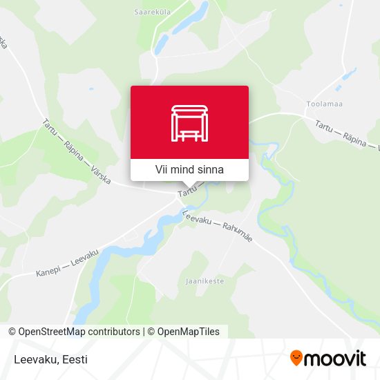 Leevaku kaart