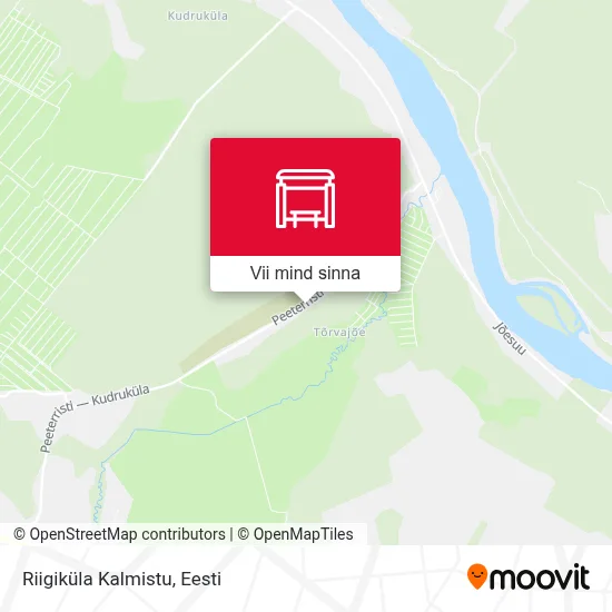 Riigiküla Kalmistu kaart