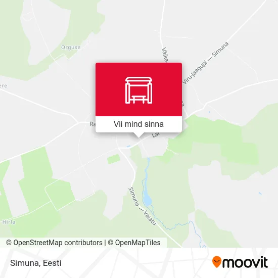 Simuna kaart