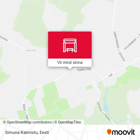 Simuna Kalmistu kaart