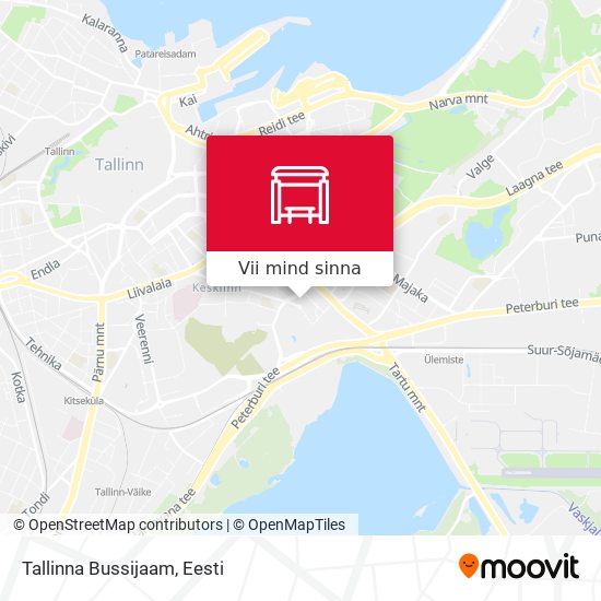 Tallinna Bussijaam kaart