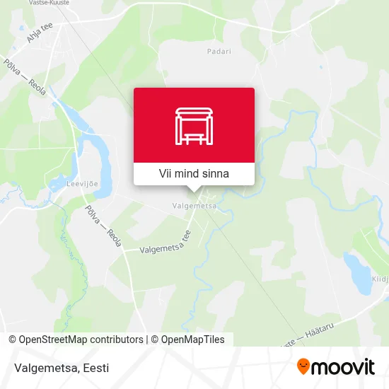 Valgemetsa kaart