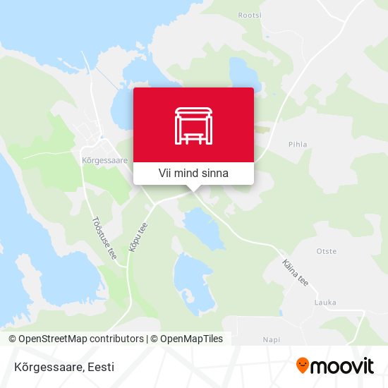 Kõrgessaare kaart