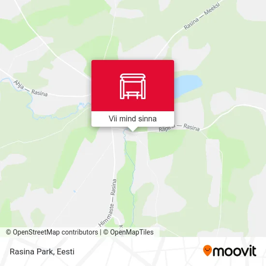 Rasina Park kaart