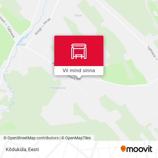 Kõduküla kaart